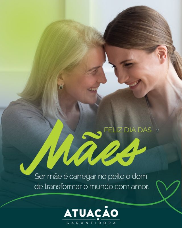 Neste Dia das Mães, celebramos aquelas que são o alicerce da família, da casa e da vida. Que nunca falte reconhecimento por todo o amor, esforço e dedicação que elas colocam em tudo o que fazem.

Feliz Dia das Mães! 💖